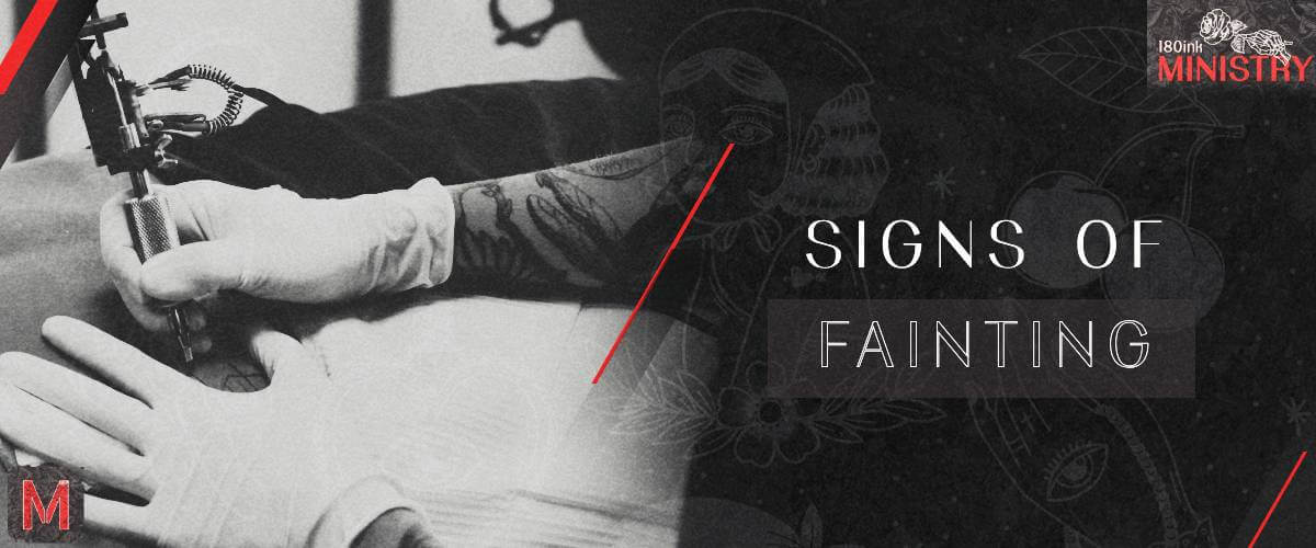 signs of fainting